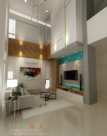ผลงานออกแบบบ้าน ออกแบบภายใน interior design Thailand 
