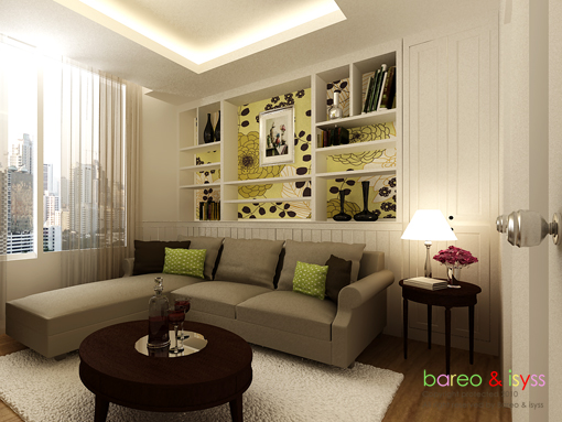 บริษัท บาริโอ จำกัด รับออกแบบตกแต่งภายใน ห้องชุดพักอาศัยคุณวชิรา สุรสิทธิ์, กรุงเทพฯ