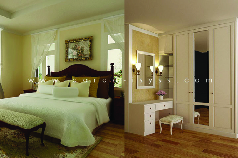 บริษัท บาริโอ จำกัด รับออกแบบตกแต่งภายใน บ้านณุศาศิริ บ้านสวยสไตล์ Classic Contemporary