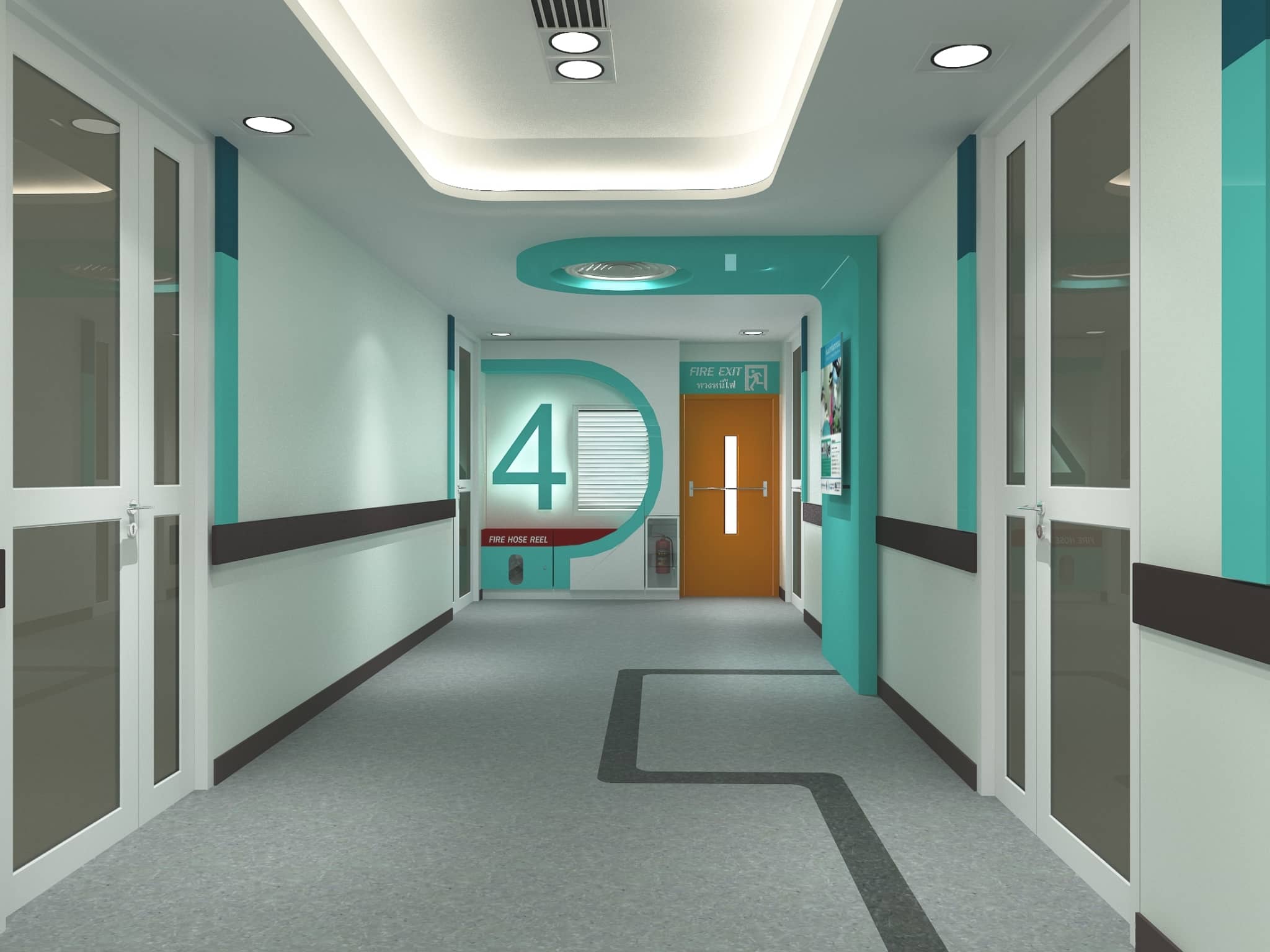 Samrong General Hospital | ออกแบบ ตกแต่งภายใน by Bareo