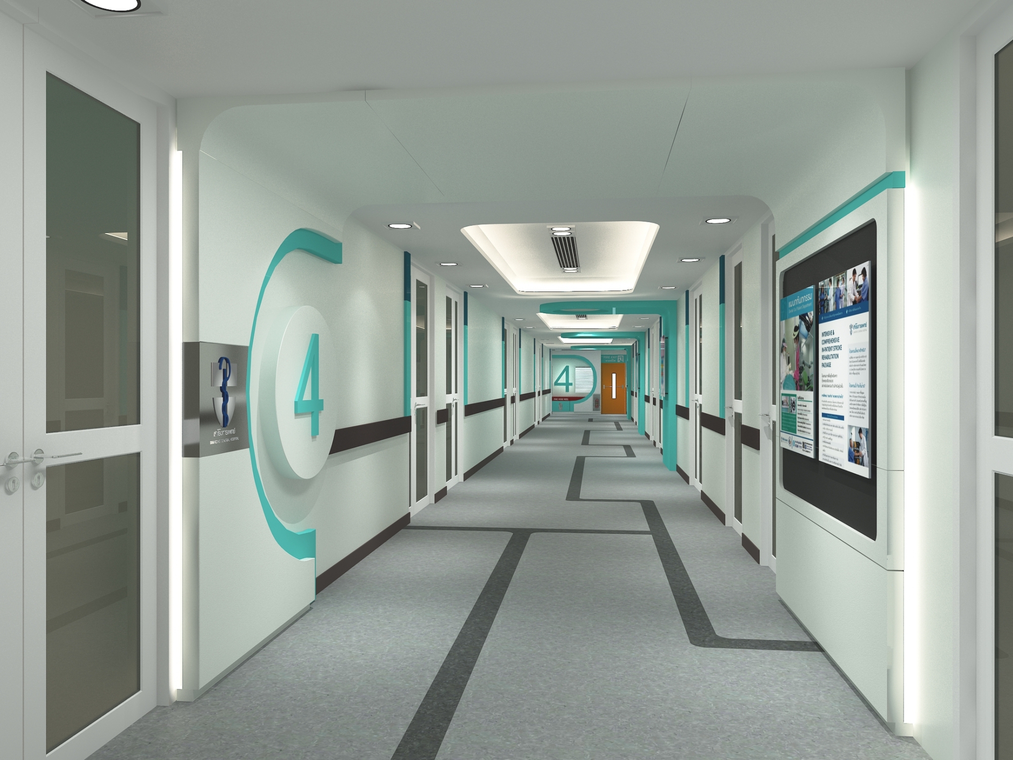 Samrong General Hospital | ออกแบบ ตกแต่งภายใน by Bareo