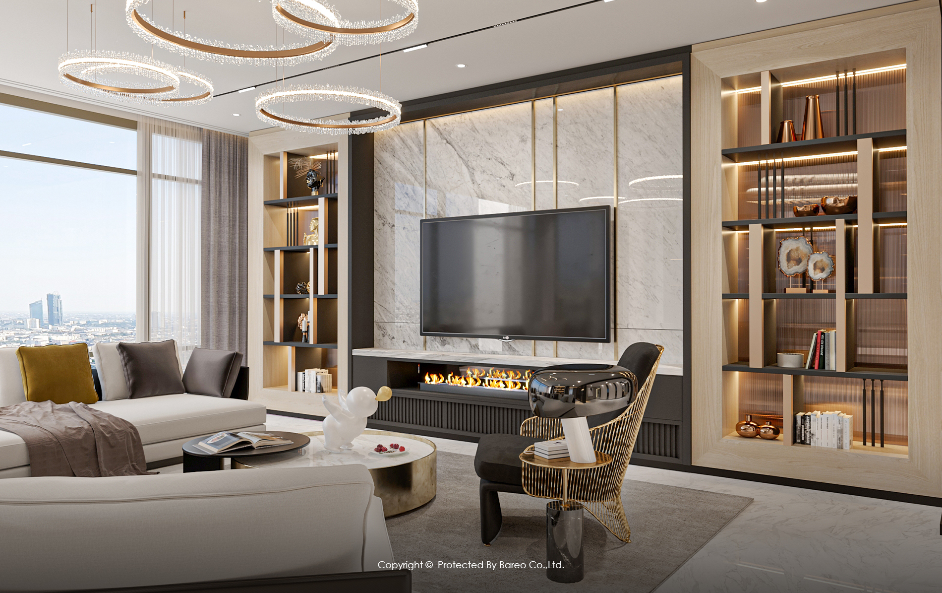 ไอเดีย ออกแบบตกแต่งภายใน มุมทีวี สไตล์ Luxury, interior design and decoration, ออกแบบภายใน, ออกแบบตกแต่งภายใน, ออกแบบและตกแต่งภายใน