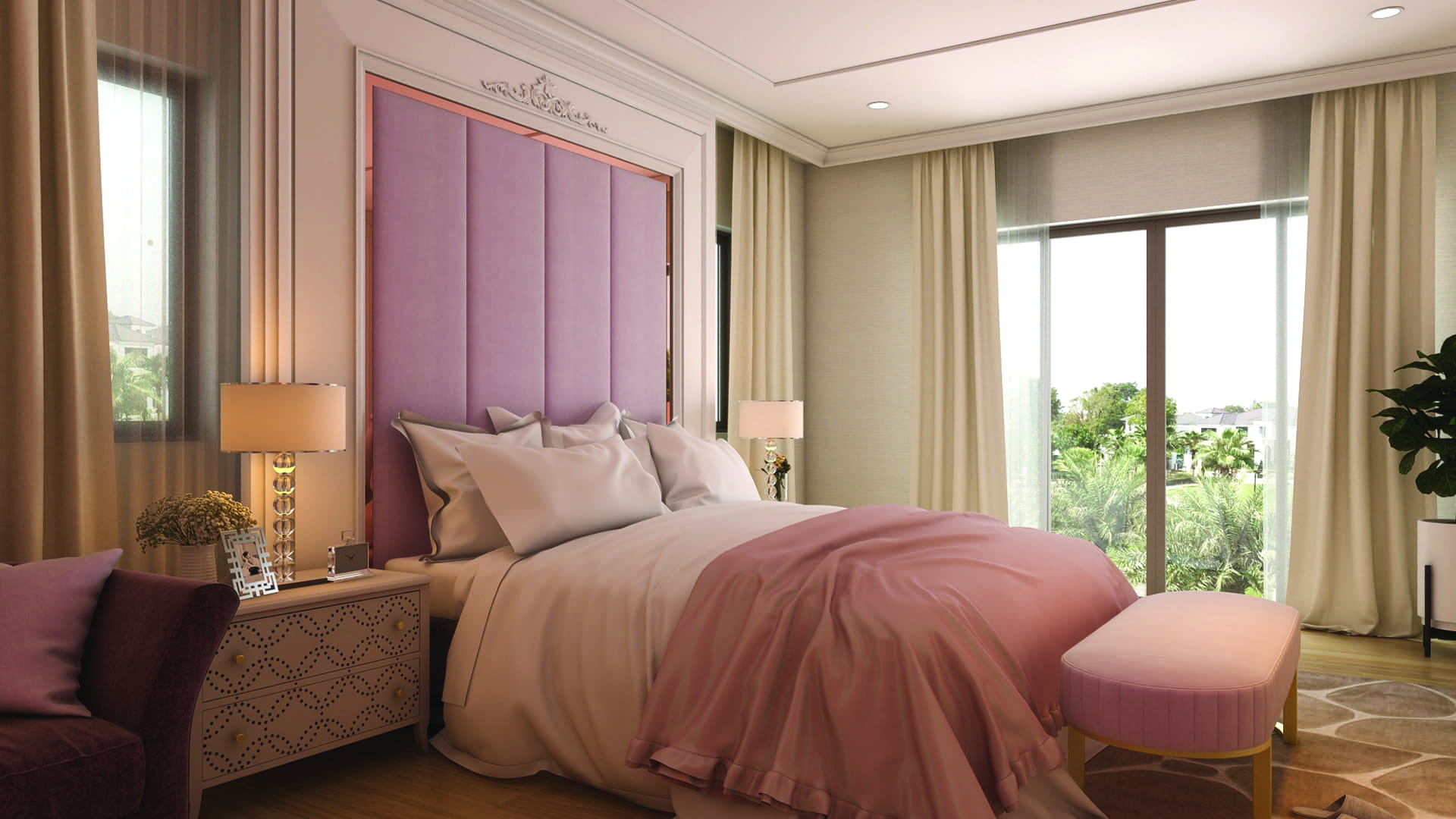 ห้องนอน ตกแต่งภายใน ออกแบบภายใน รับออกแบบตกแต่งภายใน บิ้วอิน Interior Thailand บาริโอ Bareo Design