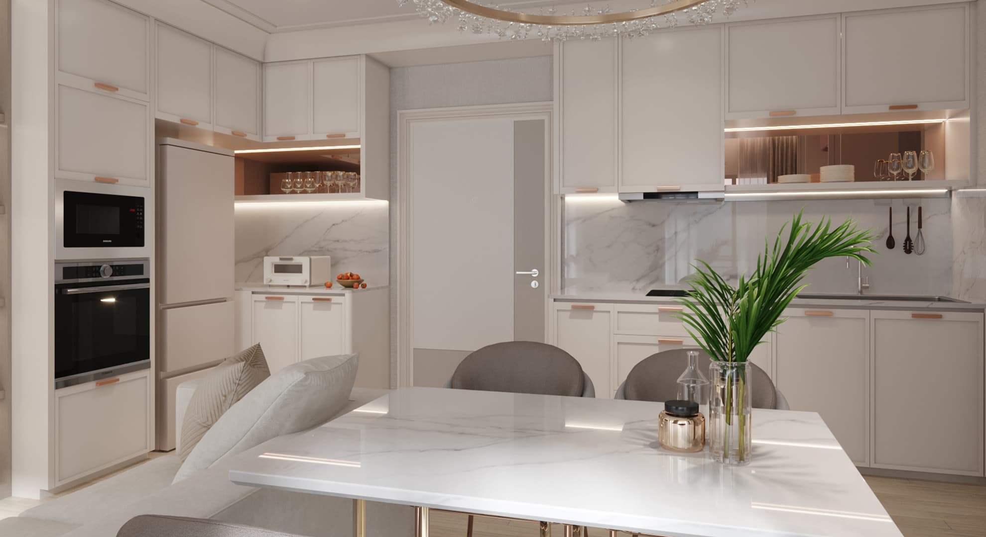 Bareo Interior Design - Portfolio - Pastel Gray Residence