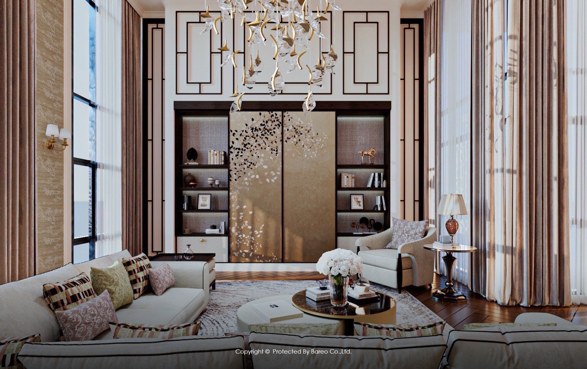 ไอเดีย ออกแบบตกแต่งภายใน มุมทีวี สไตล์ Luxury, interior design and decoration, ออกแบบภายใน, ออกแบบตกแต่งภายใน, ออกแบบและตกแต่งภายใน