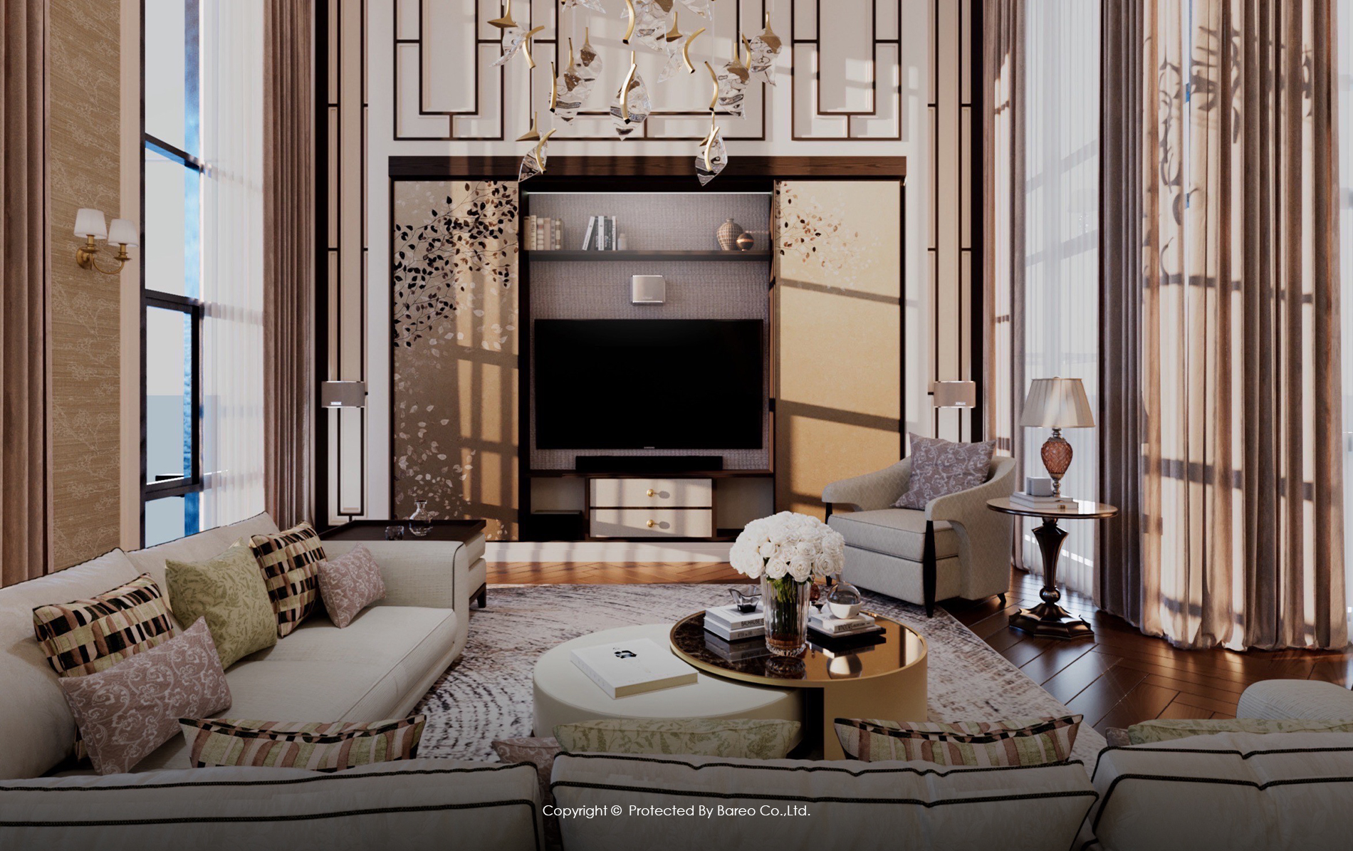 ไอเดีย ออกแบบตกแต่งภายใน มุมทีวี สไตล์ Luxury, interior design and decoration, ออกแบบภายใน, ออกแบบตกแต่งภายใน, ออกแบบและตกแต่งภายใน