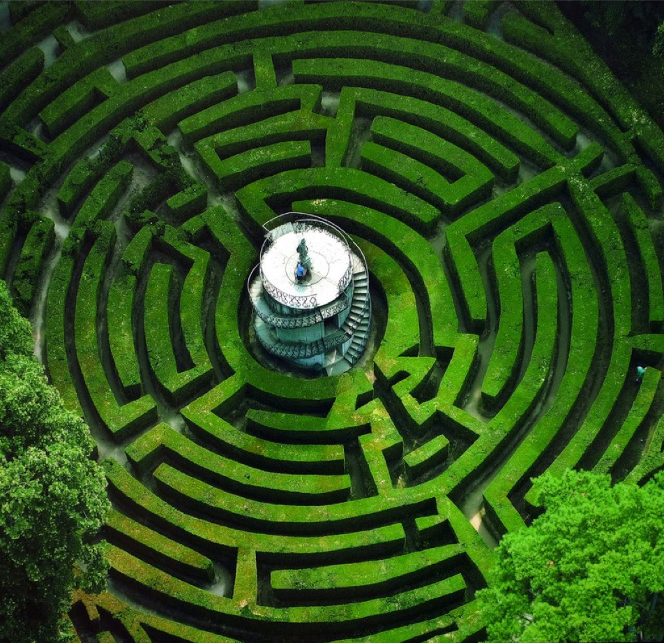 Labyrinth of Villa Pisani เขาวงกต เขาวงกตวิลล่าปิซานี วิลล่าปิซานี