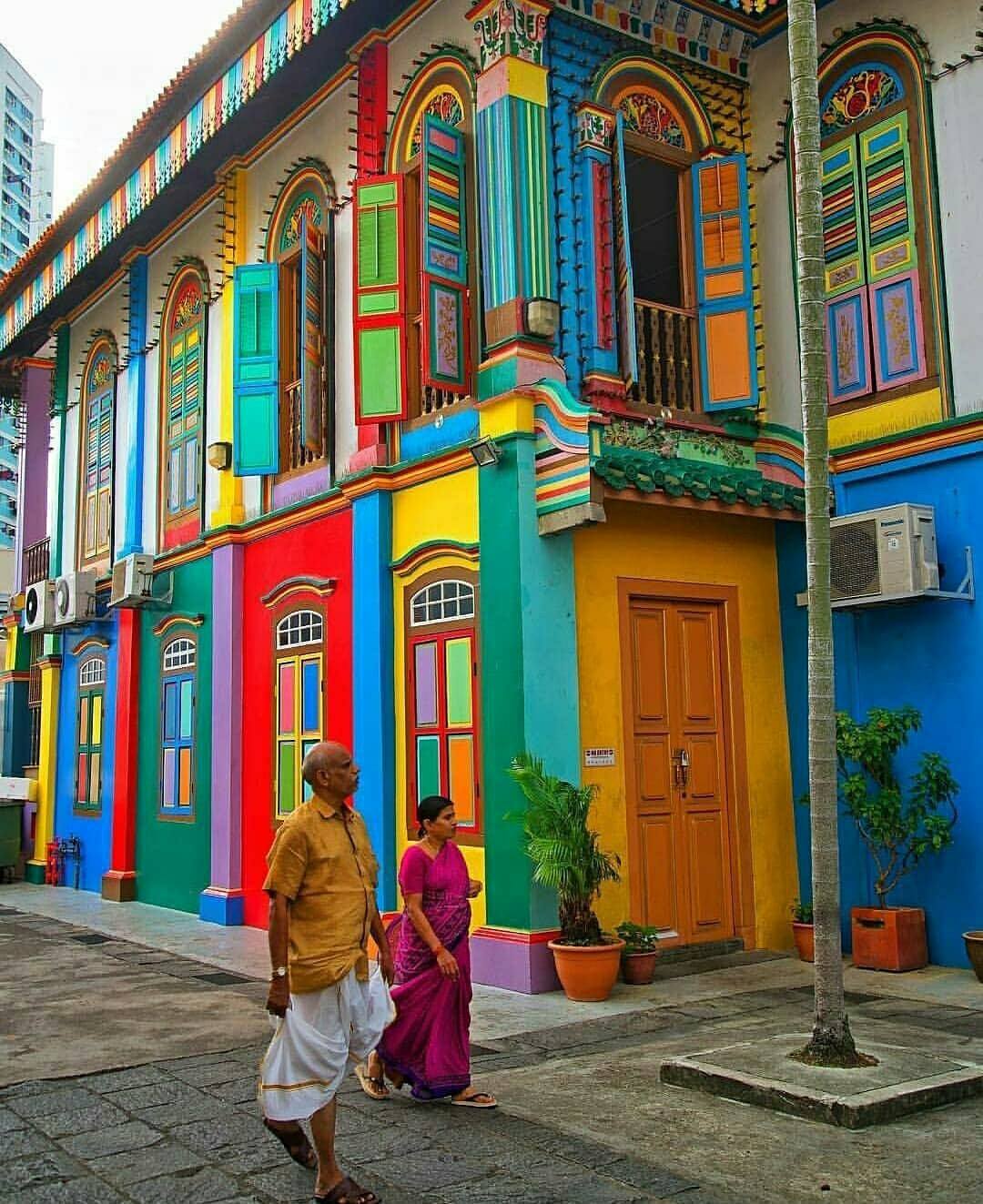 House of Tan Teng Niah, Singapore Colorful Architecture