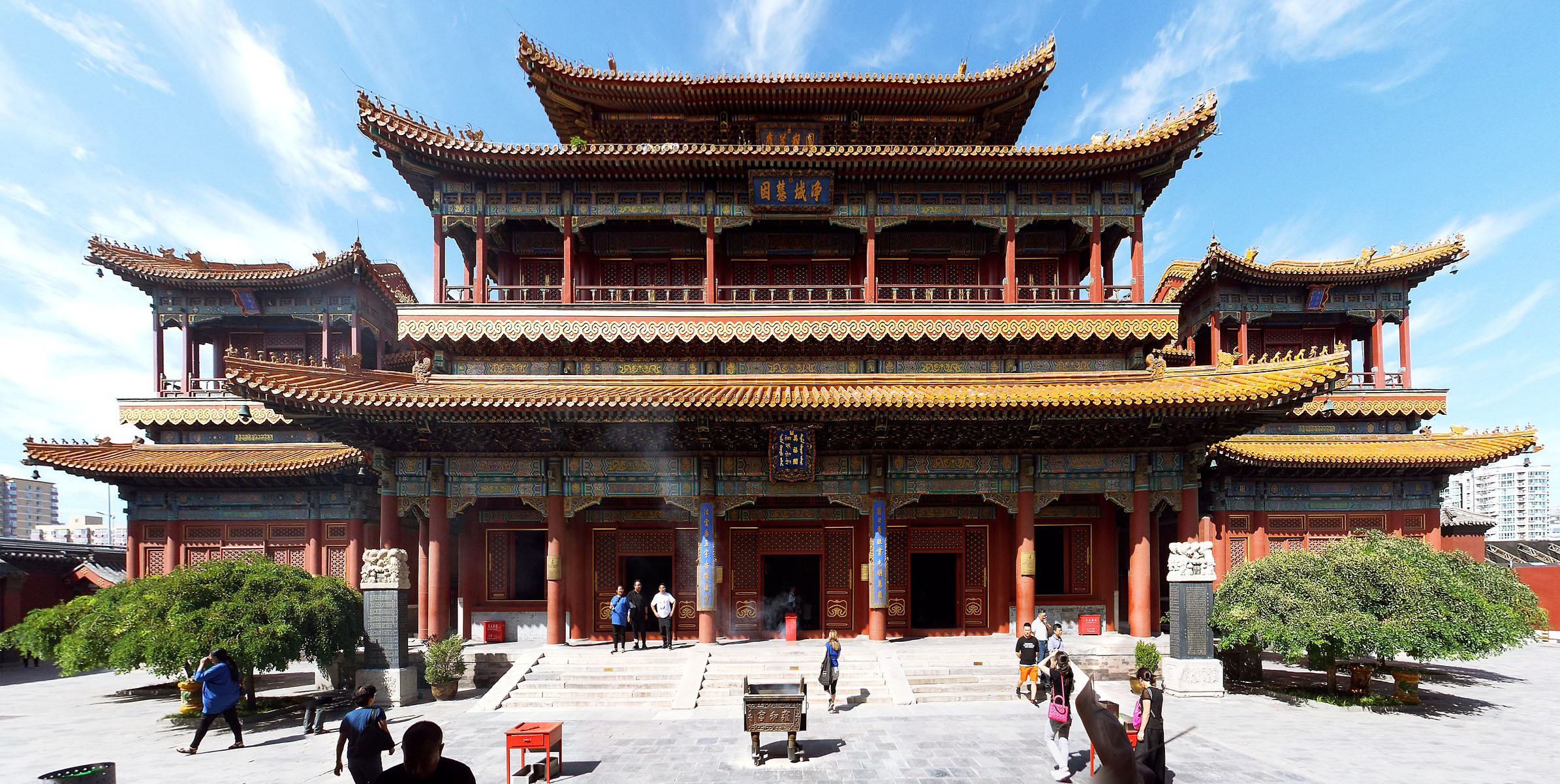 วัดแห่งแดนมังกร วัดลามะ Yonghe Lama Temple Location Dongcheng, China
