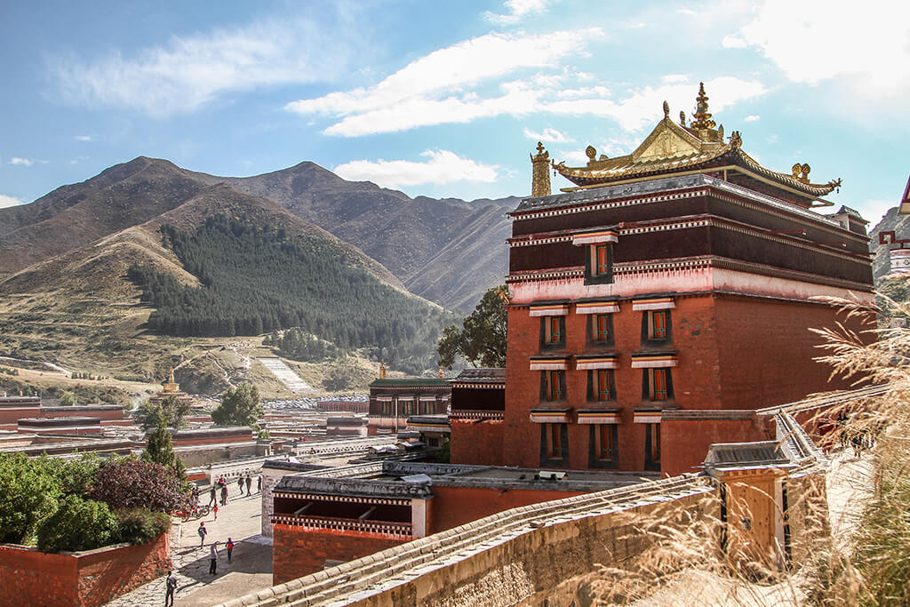 วันแห่งแดนมังกร วัดลาบรัง Labrang Monastery Location Gansu China