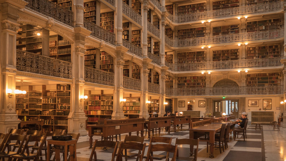 George Peabody Library Reading Area
