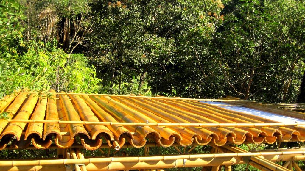 Bamboo House - Bamboo Roof