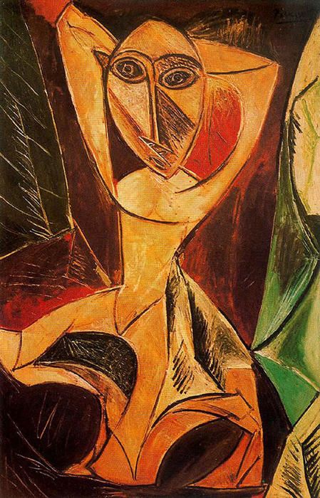 Picasso ปิกัสโซ่ Nude with Raised Arms
