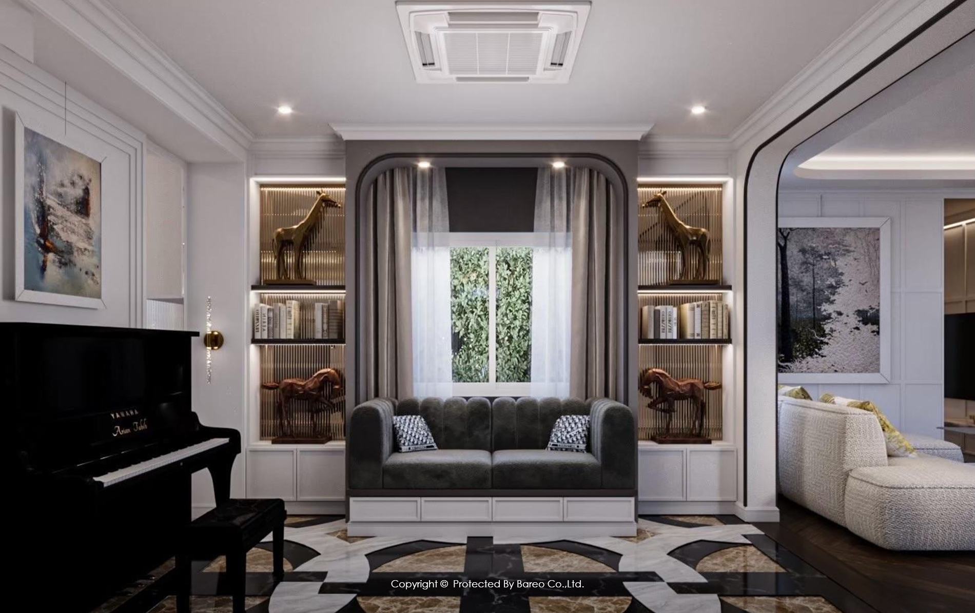 ออกแบบตกแต่งภายใน Turnkey บ้านหรู