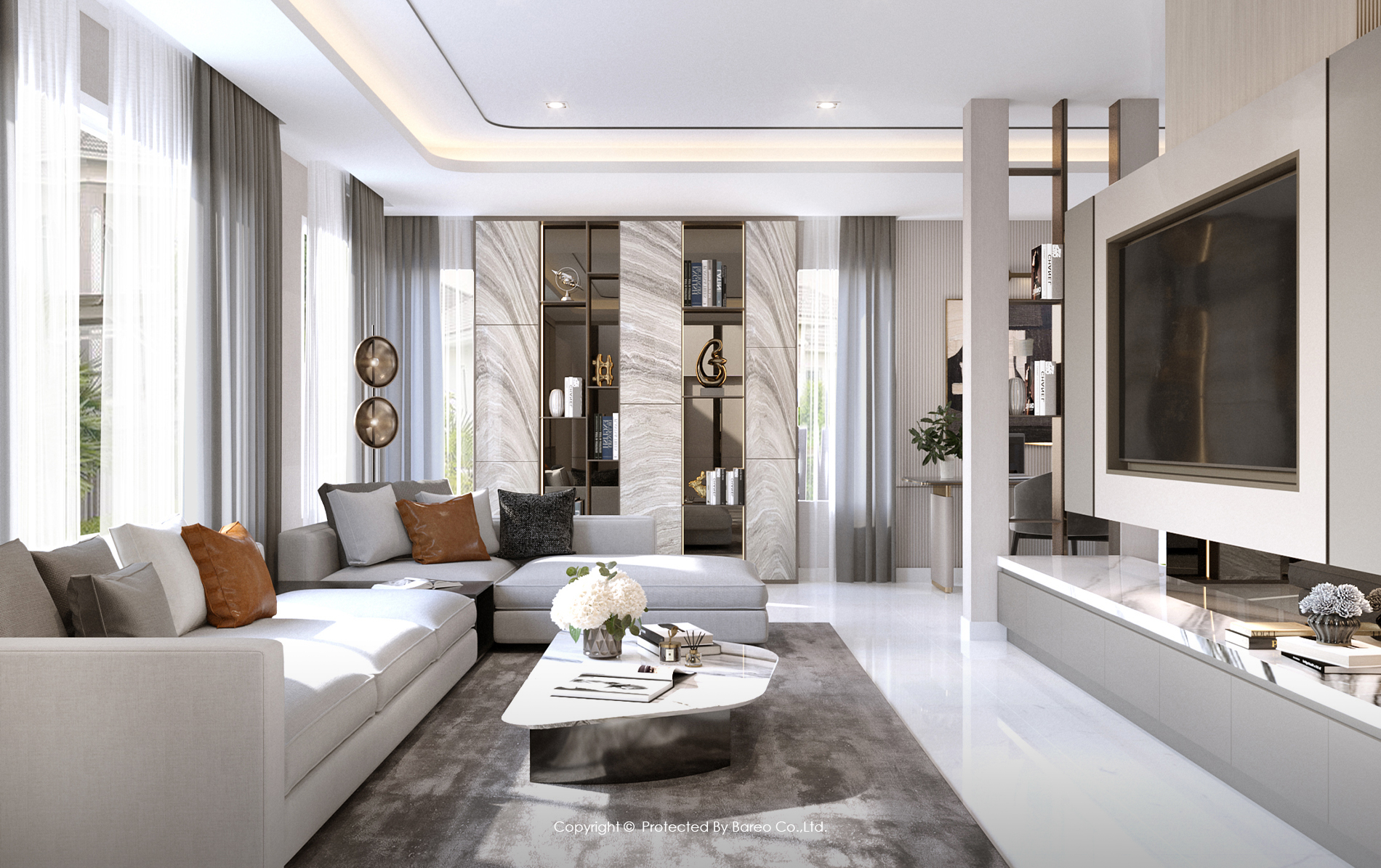 ออกแบบตกแต่งภายใน Turnkey บ้านหรู