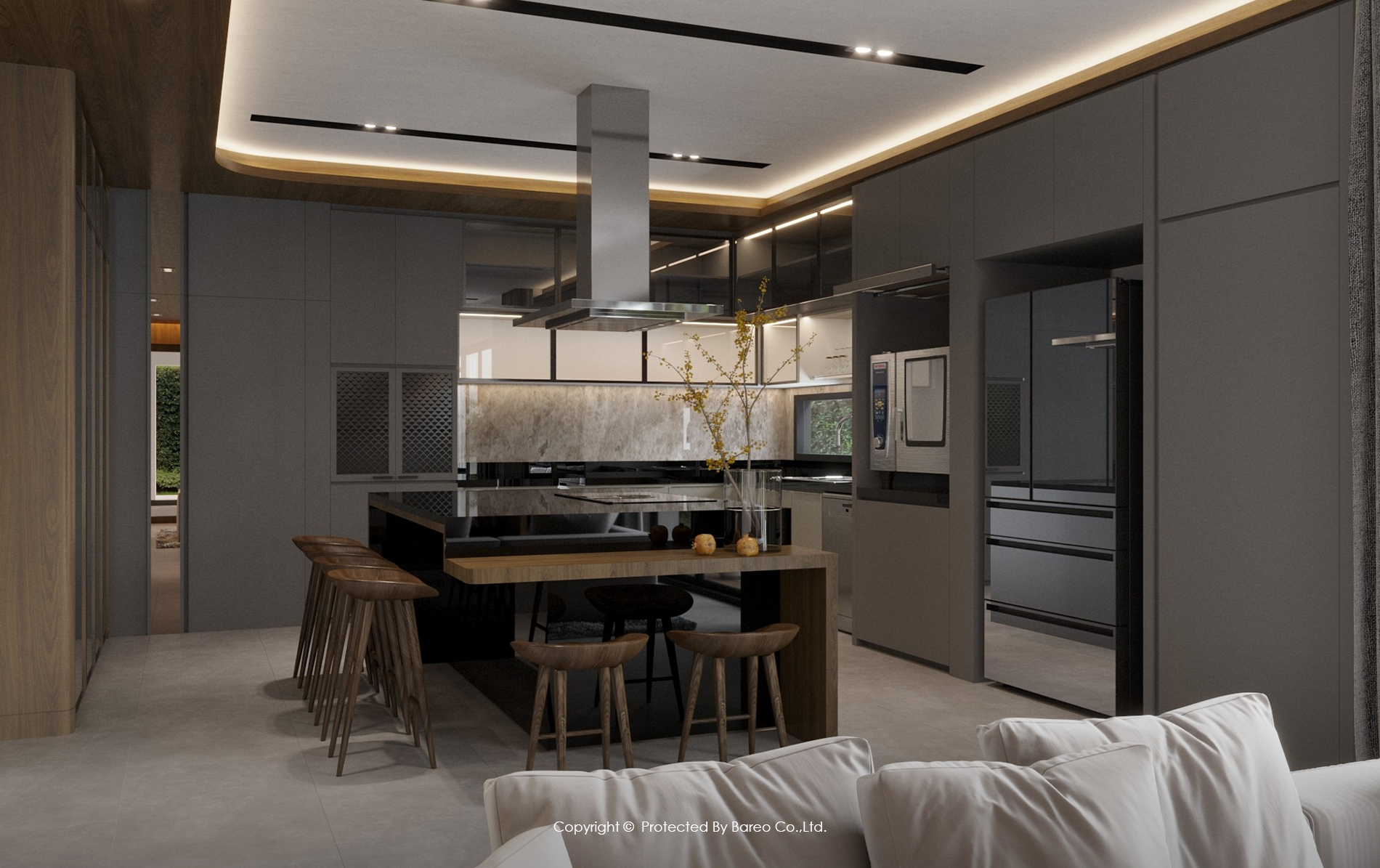 ออกแบบตกแต่งภายใน Turnkey บ้านหรู