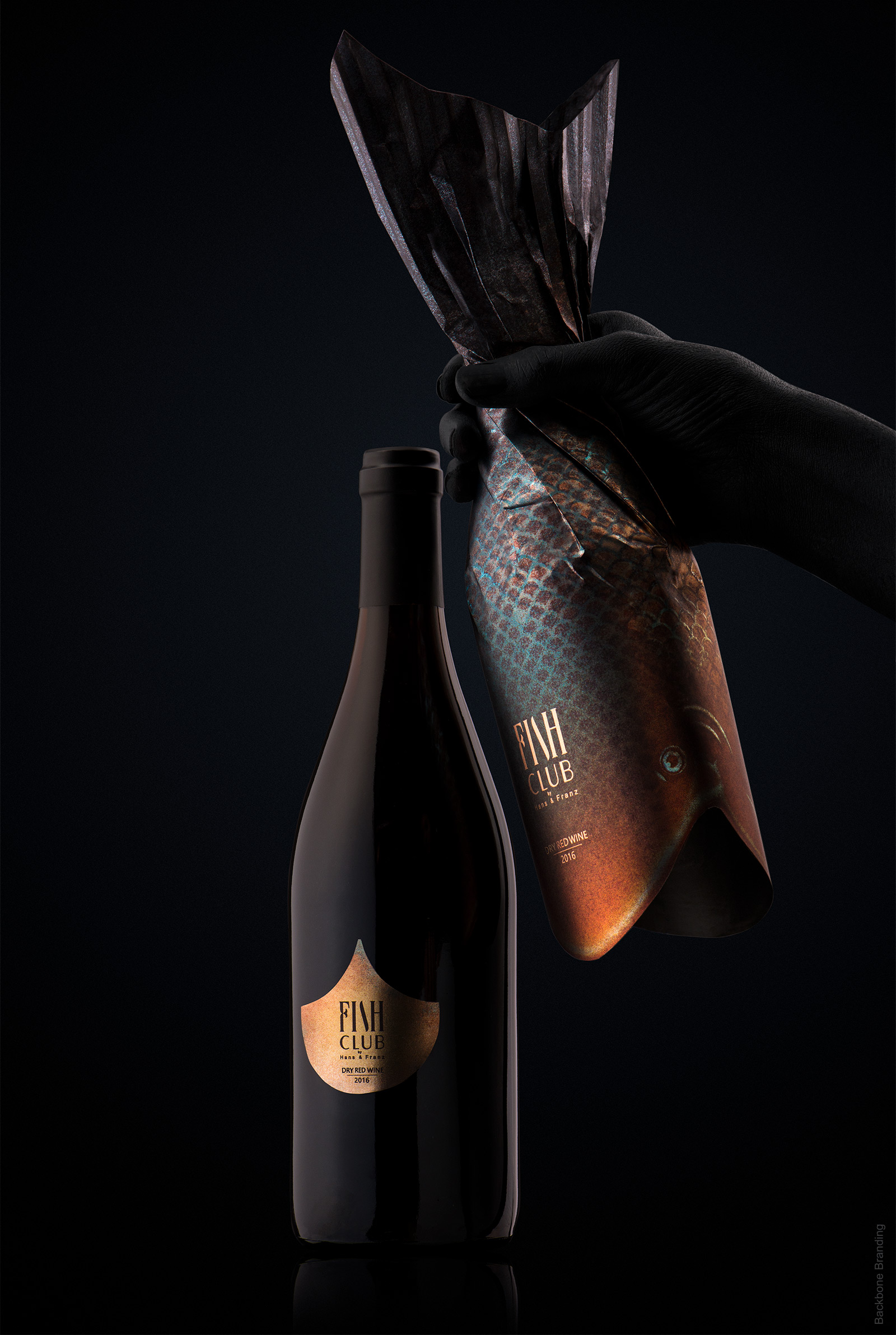 งานดีไซน์กับบรรจุภัณฑ์ Food packaging design Fish Club Wine