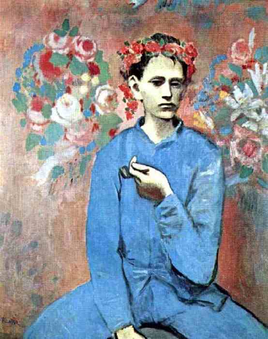Picasso ปิกัสโซ่ Boy with a Pipe