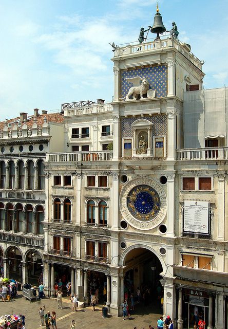 หอนาฬิกา St. Mark's Clock Tower (Italy)