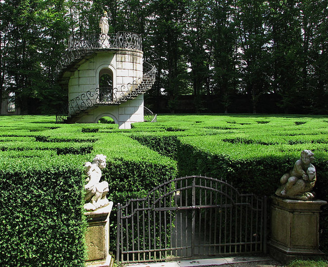 Labyrinth of Villa Pisani เขาวงกต เขาวงกตวิลล่าปิซานี วิลล่าปิซานี