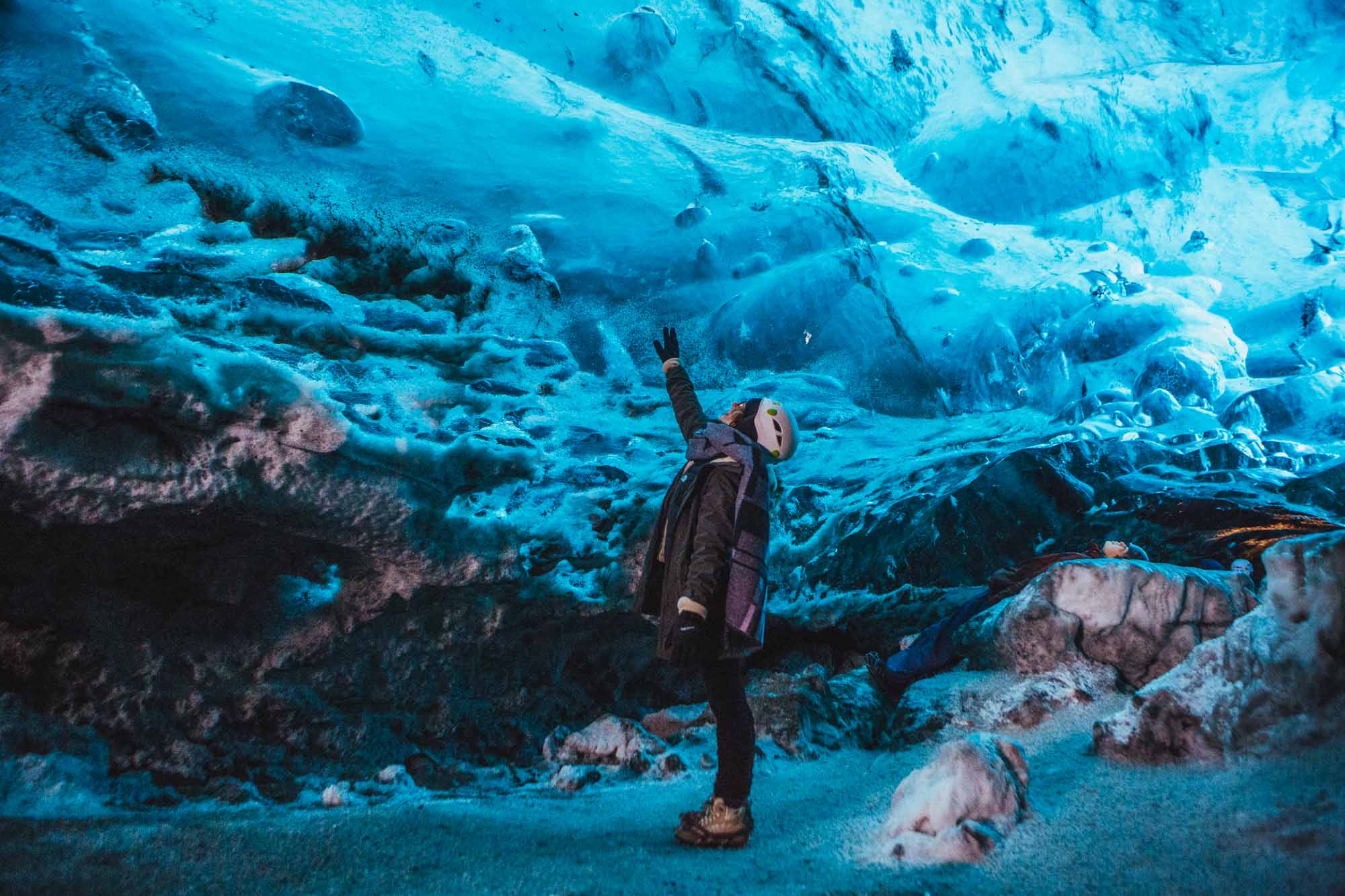 ถ้ำ Kverkfjöll Glacier Cave, Iceland