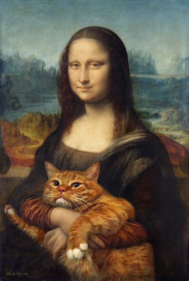 ศิลปะและแมว Svetlana Petrova