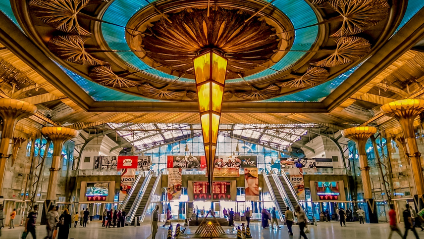 ดีไซน์ สถานีรถไฟ Ramses Station - egypt