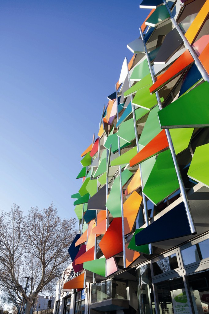 Pixel building, Melbourne Colorful Architecture