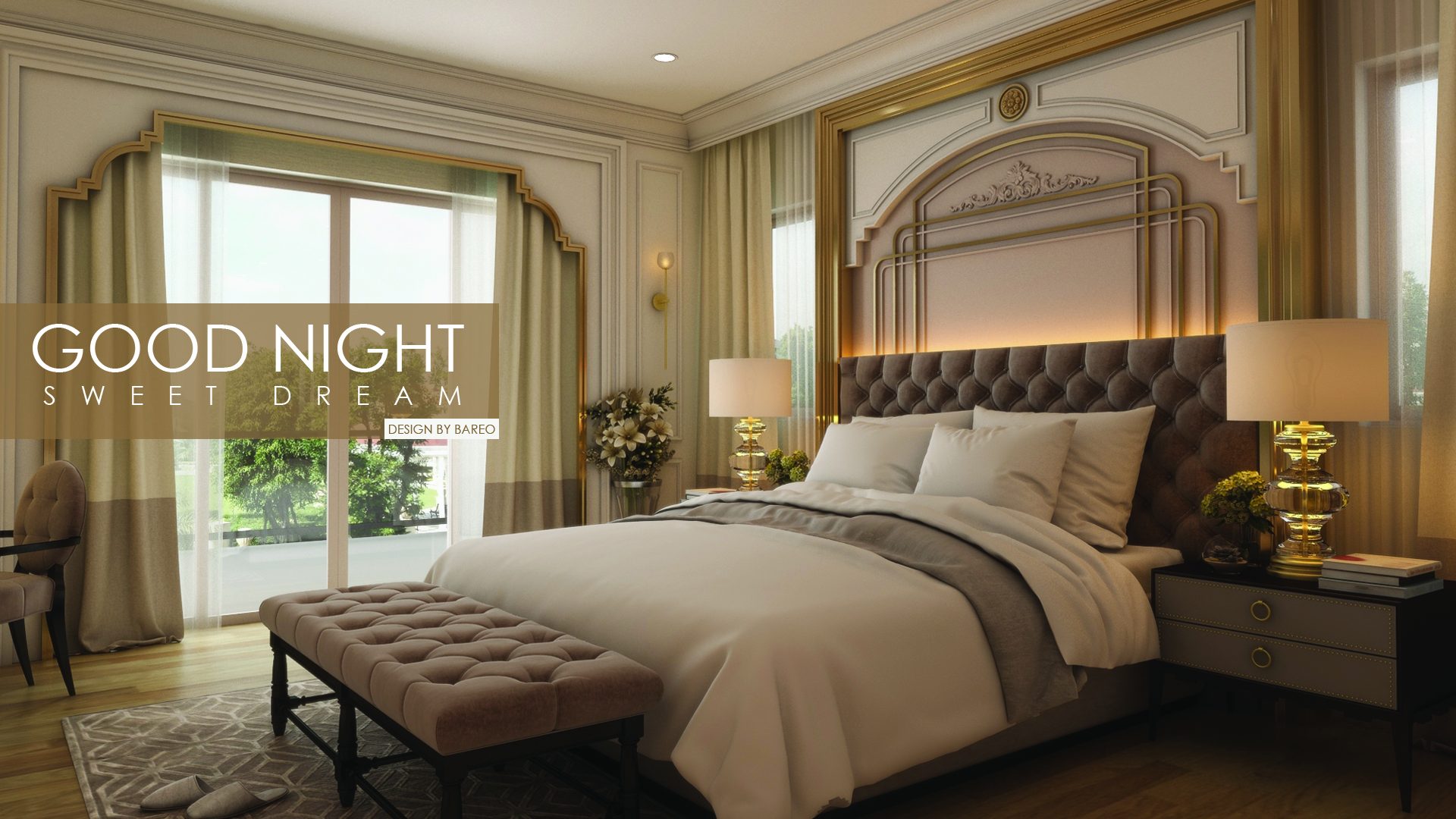 Good Night Sweet Dream : Bedroom | ออกแบบตกแต่งภายใน by Bareo