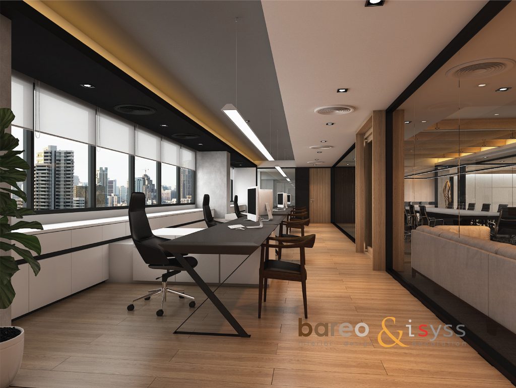 Scandinavian Office interior design Thailand