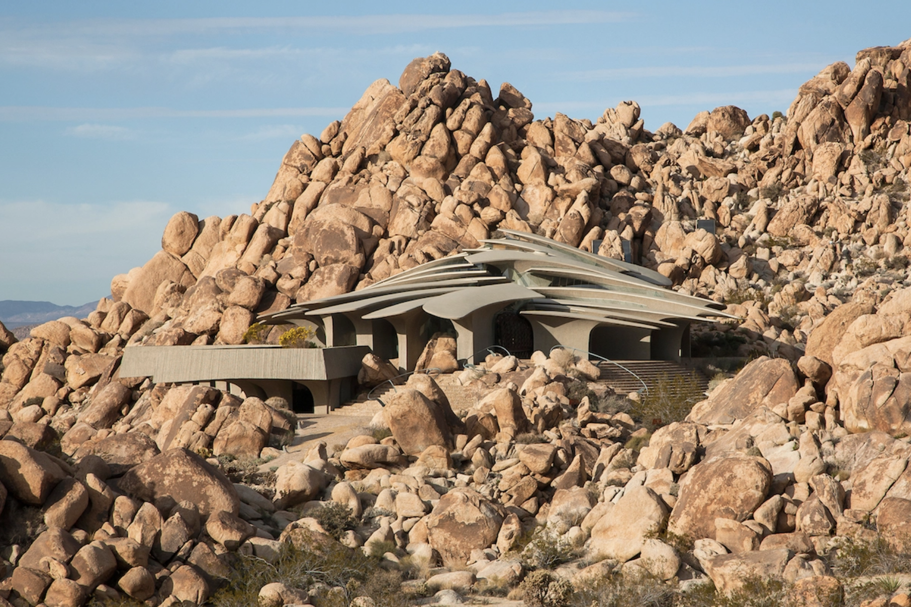 ถ้ำและการออกแบบตกแต่งภายใน The Desert House, Ken Kellogg
