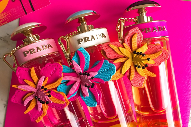 ดีไซน์ขวดน้ำหอม Prada Candy Florale Collector Edition