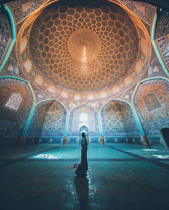 หินงอก หินย้อย Shah Mosque, Isfahan