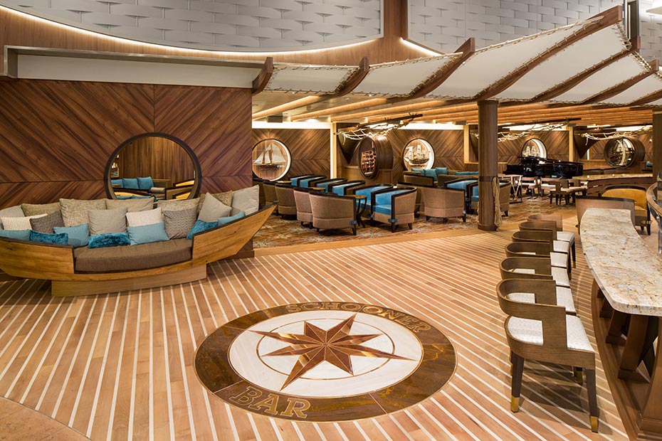 ดีไซน์เลานจ์ Lounges Design Luxury Symphony of the Seas