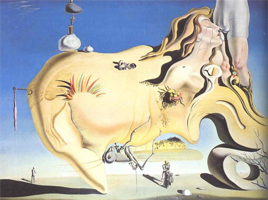 Surrealism The Great Masturbator- Salvador Dali