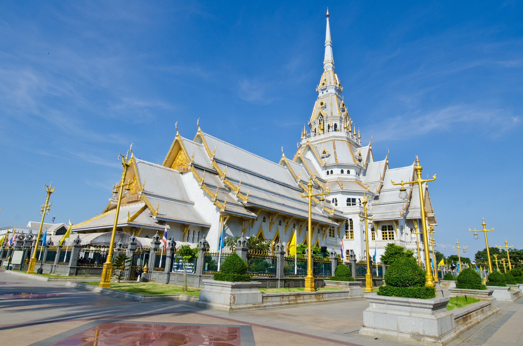 Sothorn Wararam Woraviharn temple, Thailand.