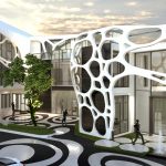 Bareo New Head Office ด้านทิศตะวันออก