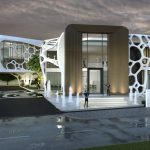 Bareo New Head Office Main Entrance (เย็น)