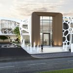 Bareo New Head Office Main Entrance (เช้า)